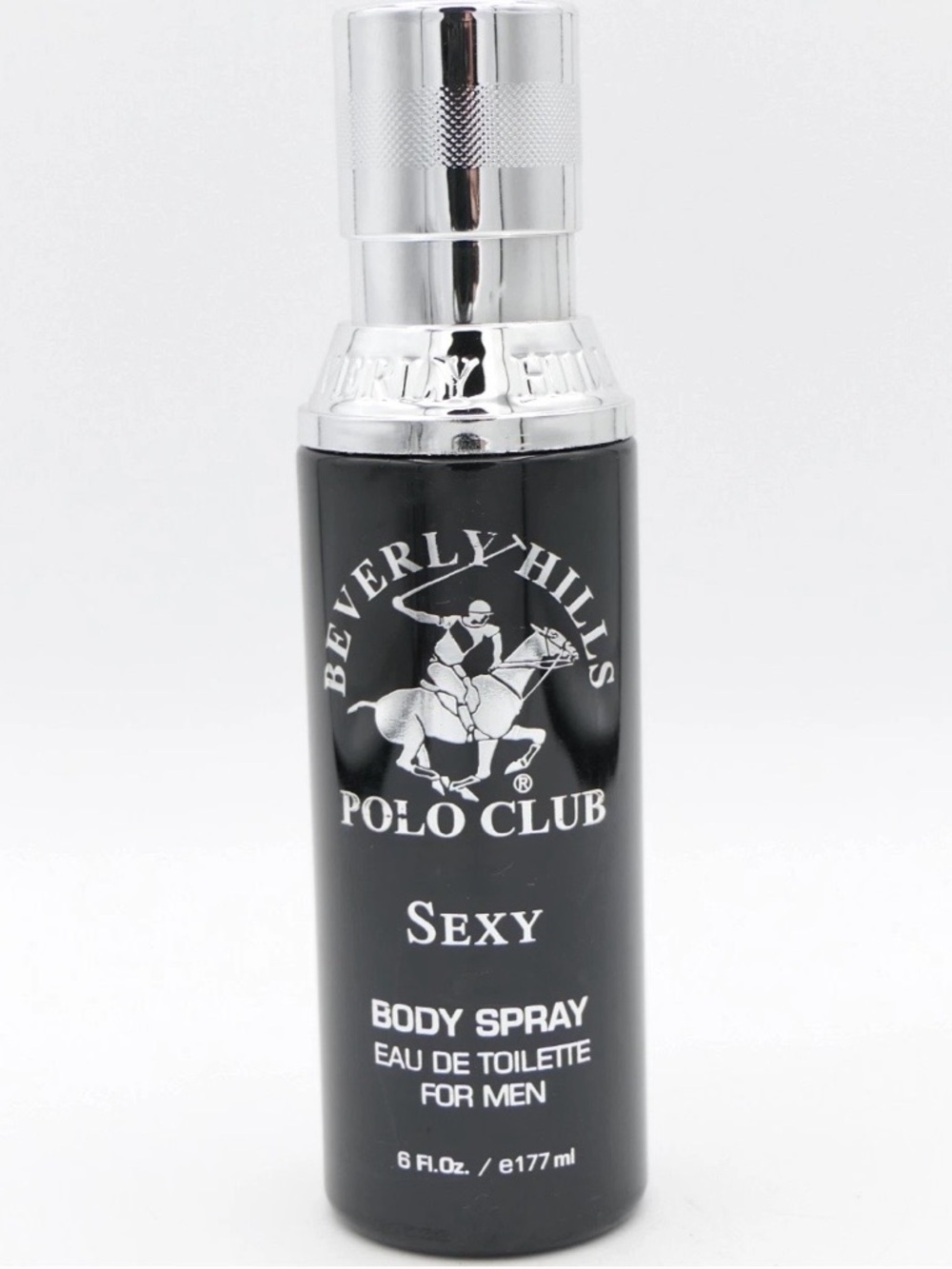 Beverly Hills Polo Club Black & Silver Sexy Body Spray 177 ML